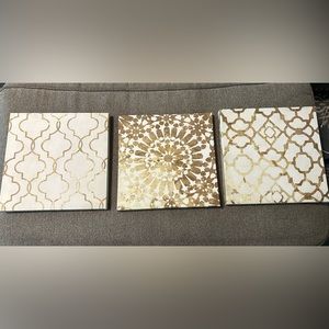 Wall Decor -3 canvases